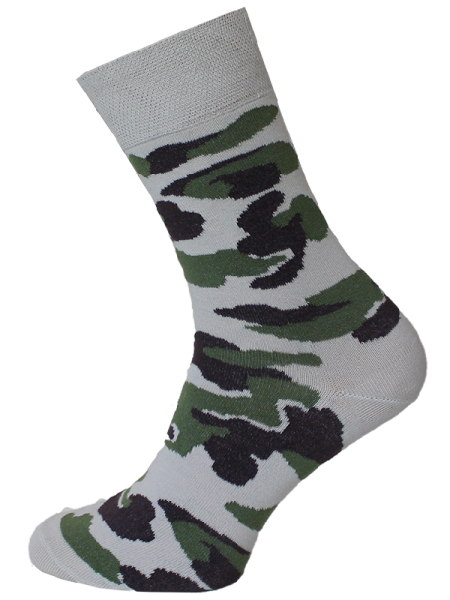 Herren Socken mit camouflage Muster  pearl camouflage